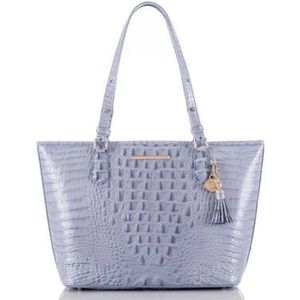 Brahmin Medium Asher Tote Bag Periwinkle